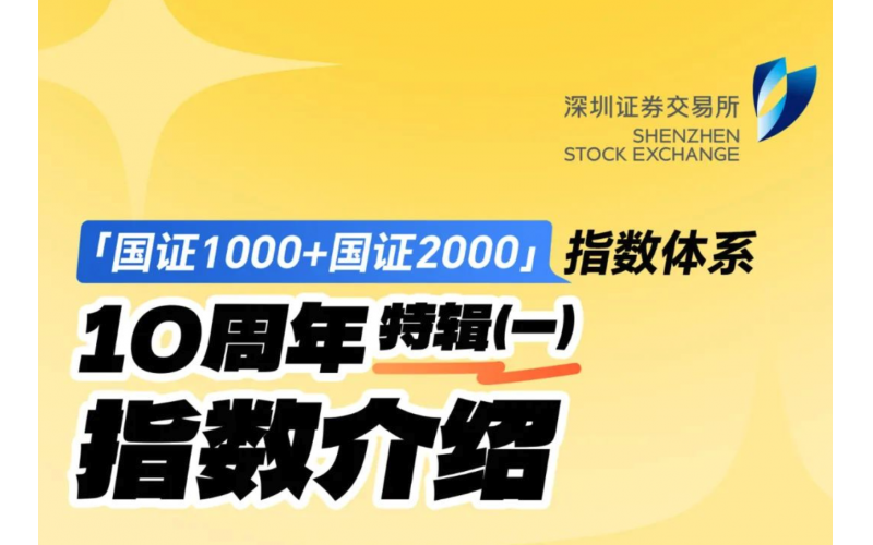 【投资者保护】金融教育宣传月丨“国证1000+国证2000”指数体系十周年之一：指数介绍